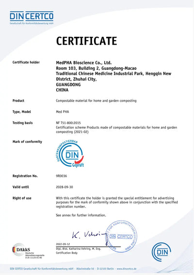 Product Certificate